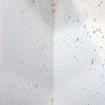 Hanae Utamura, Drop, 2012. Plaster, 244 x 40 cm.