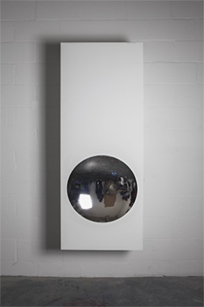 Sungfeel Yun, Looking at The real world from within The real world 24, Stainless steel, 2014.