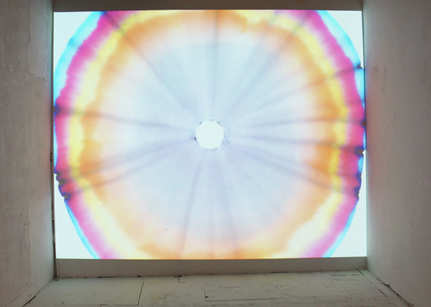 Troika, Time only exists so not everything happens at once, 2014. video projection 3:25 min.