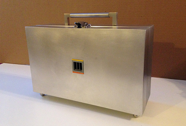 Prison cell orange. 2015 9 x 14 x 4 2015