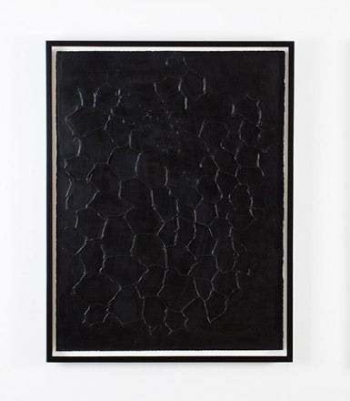 Hyekyung Cho, The Rhythm, rubber bend,enamel, acrylic on paper, 61x80cm,2010