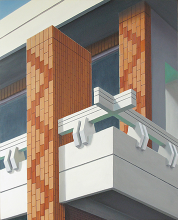 42(Brick deco,Jutaek decoration,Jeongnam dong,Seoul),80x100cm,2012